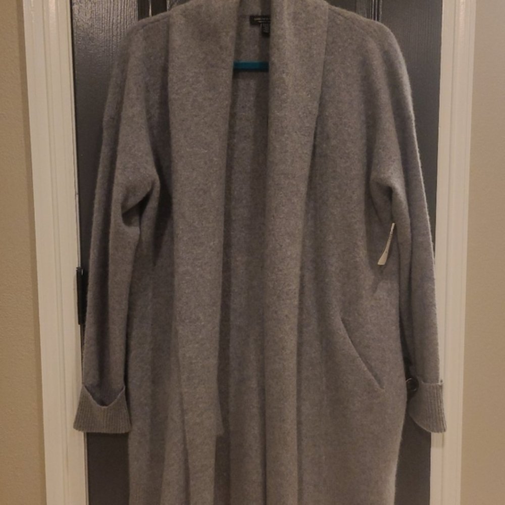 Saks Fifth Avenue Open-Front Cashmere Cardigan - Picture 7 of 9